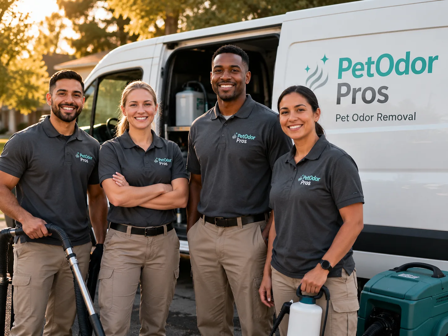 Pet Odor Removal team serving Industry, TX